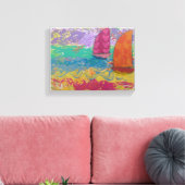 Sierzeilen  canvas afdruk (Insitu (Woonkamer))
