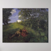 Siesta, 1889 poster (Voorkant)