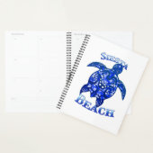 Siesta Beach Florida Vacation Tribal Turtle Planner (Display)