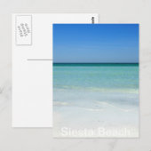 Siesta Beach Golf Coast Briefkaart (Voorkant / Achterkant)