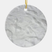 Siesta Beach Sand Close-up Keramisch Ornament (Voorkant)