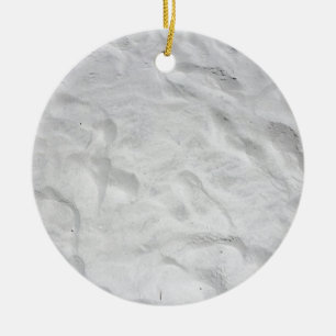 Siesta Beach Sand Close-up Keramisch Ornament