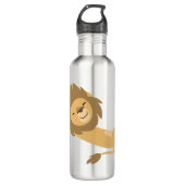 Siesta! Cute Cartoon Lion Waterfles (Voorkant)
