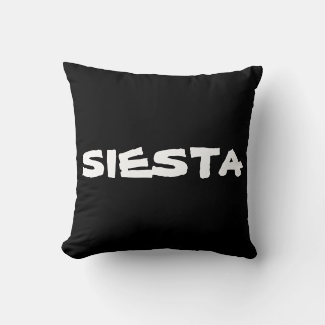 SIESTA donkere werppijp. Kussen (Voorkant)