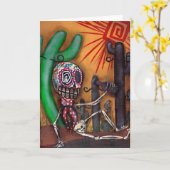 siësta kaart (Gele Bloem)