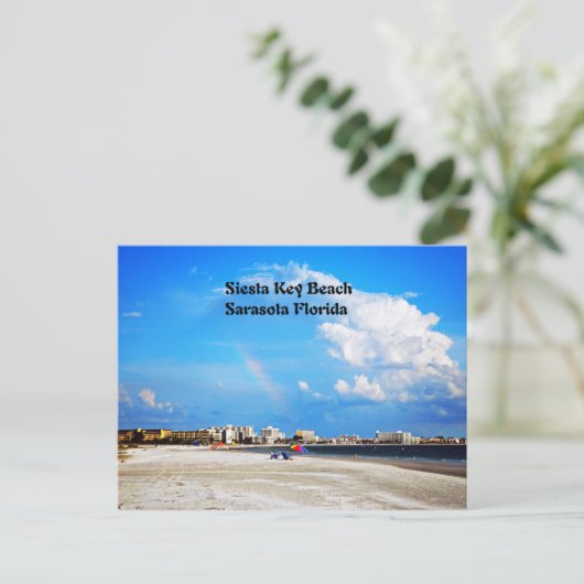 Siesta Key Beach Briefkaart (Staand voorkant)
