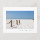 Siesta Key Beach Briefkaart (Voorkant)