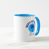 Siesta Key Beach Florida Coffee Mug Mok (Voorkant rechts)