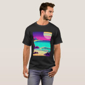 Siesta Key Beach Florida Paradijs T-shirt (Voorkant volledig)