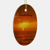 Siesta Key Beach Keramisch Ornament (Rechts)