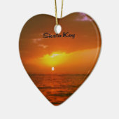 Siesta Key Beach Keramisch Ornament (Links)
