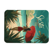 Siesta Key Beach Reisadvertentie Magneet (Horizontaal)