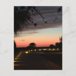 Siesta Key Beach Sunset Briefkaart