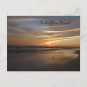 Siesta Key Beach Sunset Briefkaart (Voorkant)