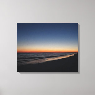 Siesta Key Beach Sunset Canvas Afdruk