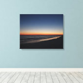 Siesta Key Beach Sunset Canvas Afdruk (Insitu (Houten vloer))