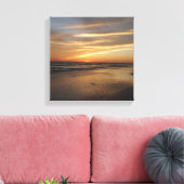 Siesta Key Beach Sunset Canvas Afdruk (Insitu (Woonkamer))