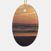 Siesta Key Beach Sunset Keramisch Ornament (Links)