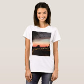 Siesta Key Beach Sunset T-shirt (Voorkant volledig)