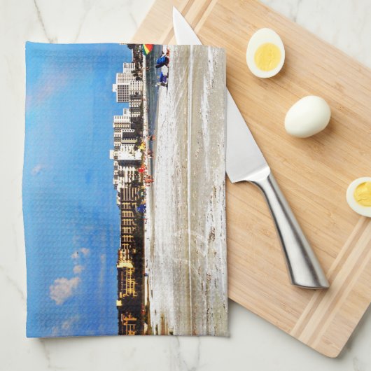 Siesta Key Beach Theedoek (Quarter Fold)