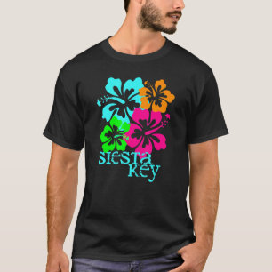 Siesta Key Beach Tropical Travel Surf T-shirt