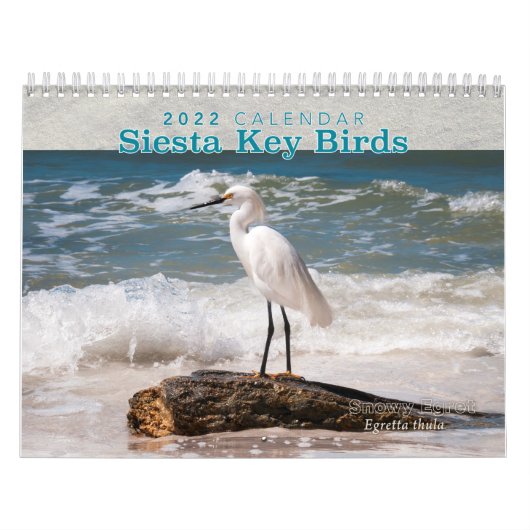 Siesta Key Birds - Agenda 2022 Kalender (Hoes)