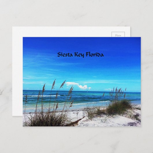 Siesta Key briefkaart (Voorkant / Achterkant)
