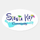 Siesta Key Community Sticker (Voorkant)