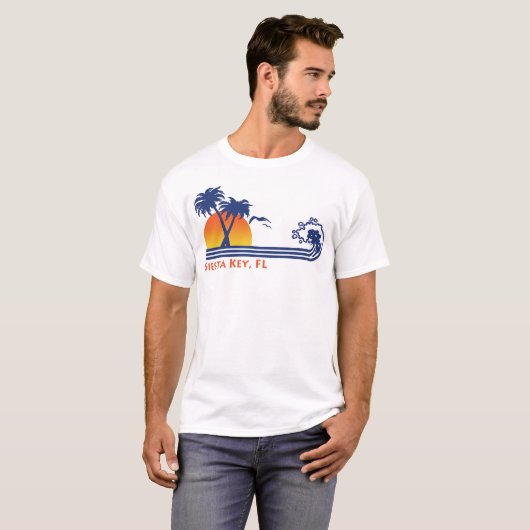 Siesta Key FL T-shirt (Voorkant volledig)