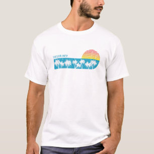 Siesta Key Florida Beach Palm Tree Retro 7 T-shirt