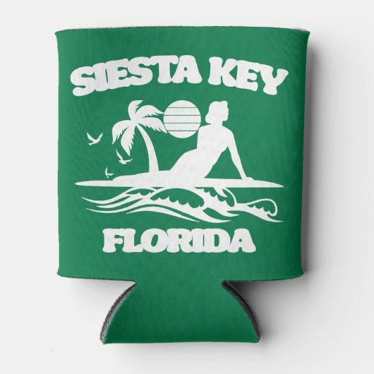 Siesta Key Florida Blikjeskoeler (Voorkant)