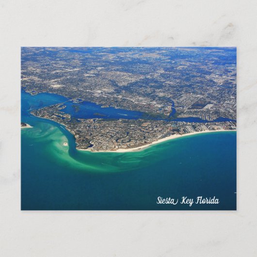 Siesta Key Florida Briefkaart (Voorkant)