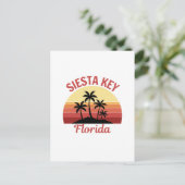 Siesta Key Florida Briefkaart (Staand voorkant)