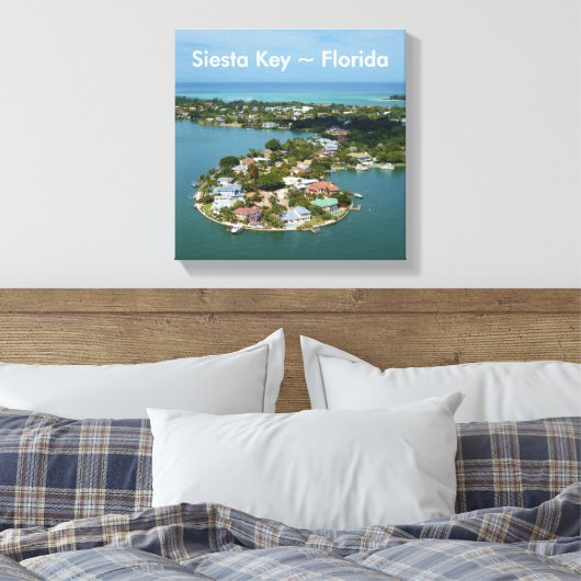 Siesta Key, Florida Canvas (Insitu (Slaapkamer))