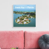 Siesta Key, Florida Canvas Afdruk (Insitu (Woonkamer))