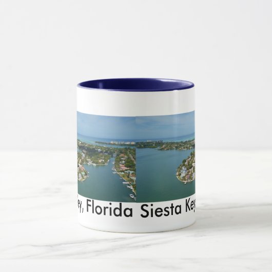 Siesta Key, Florida Coffee Mok (Midden)