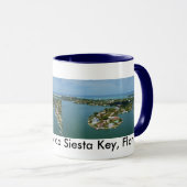 Siesta Key, Florida Coffee Mok (Voorkant rechts)