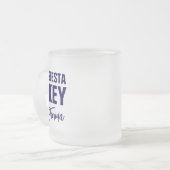 Siesta Key Florida Coffee Mug Matglas Koffiemok (Voorkant links)