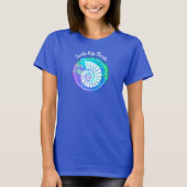 Siesta Key Florida Colorful Zee Shell T-Shirt (Voorkant)