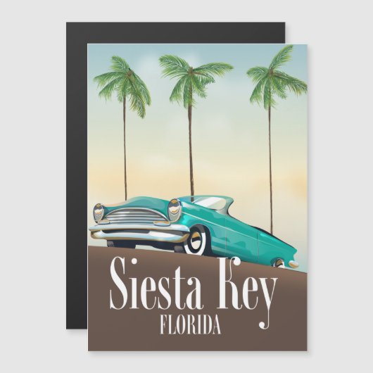 Siesta Key Florida reisposter (Voorkant / Achterkant)