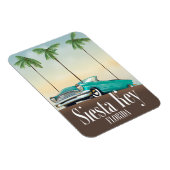 Siesta Key Florida reisposter Magneet (Rechterzijde)