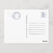 Siesta Key Florida  Souvenir FL Retro Beach Briefkaart (Achterkant)