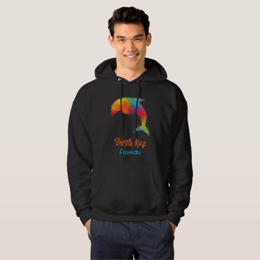 Siesta Key  Florida  Souvenir Hoodie (Voorkant volledig)