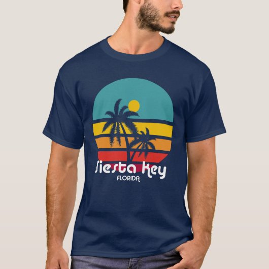Siesta Key Florida T-shirt (Voorkant)