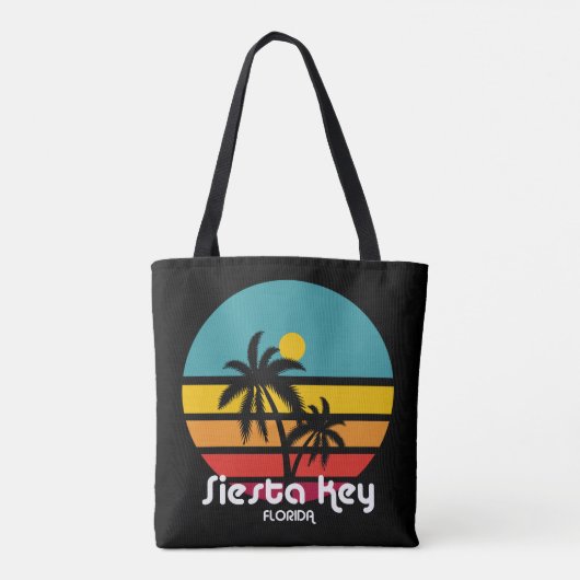 Siesta Key Florida Tote Bag (Achterkant)