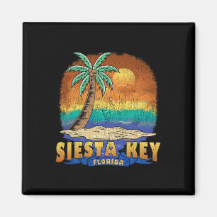 Siesta Key Florida Vintage noodlijdend souvenir Magneet