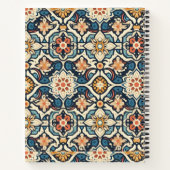 Siesta Key in feestelijke print Notitieboek (Achterkant)