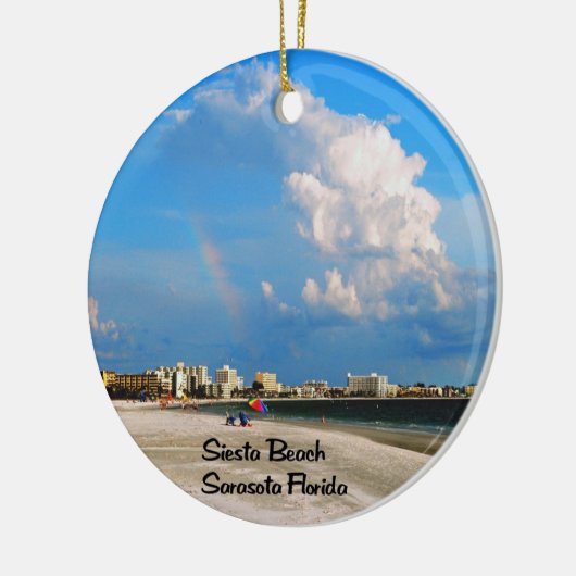 Siesta Key Keramisch Ornament (Links)