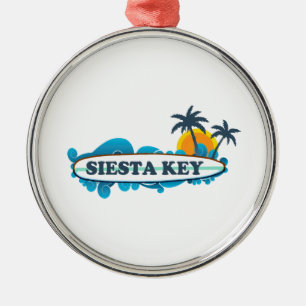 Siesta Key. Metalen Ornament