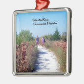 Siesta Key Metalen Ornament (Links)